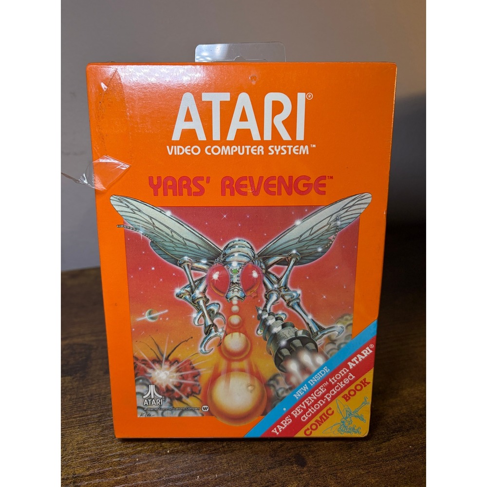 Atari 2600 Yars' Revenge Video Game CX2655 Factory Sealed Vintage 1981 New